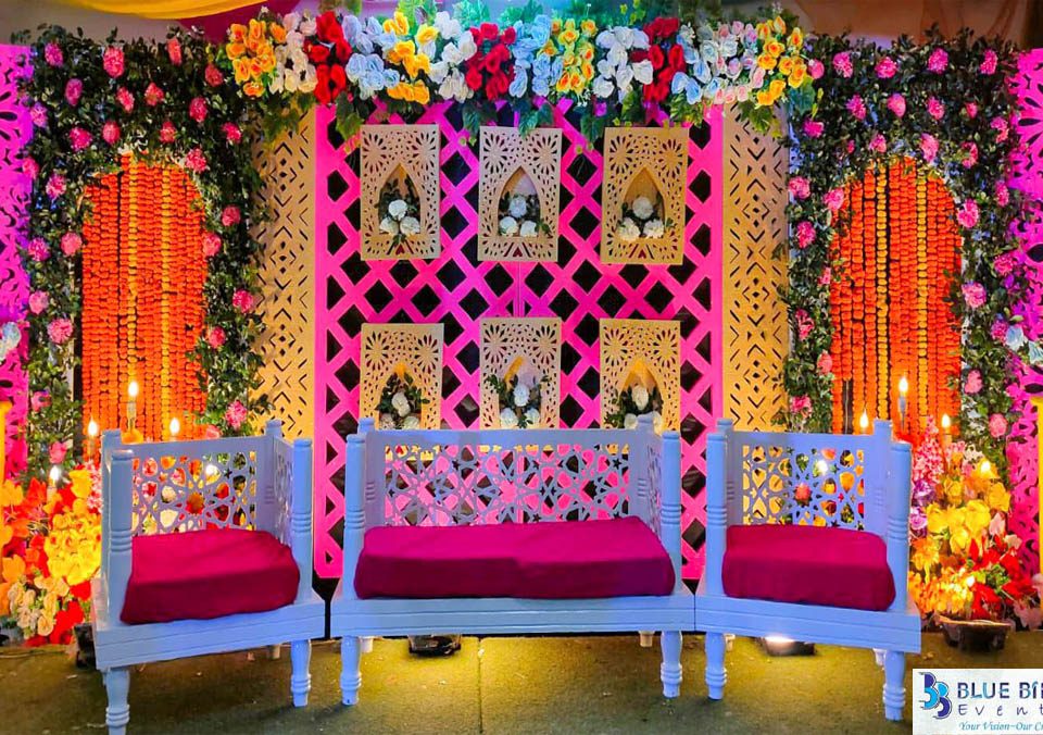Haldi Decor By BlueBird Events BD