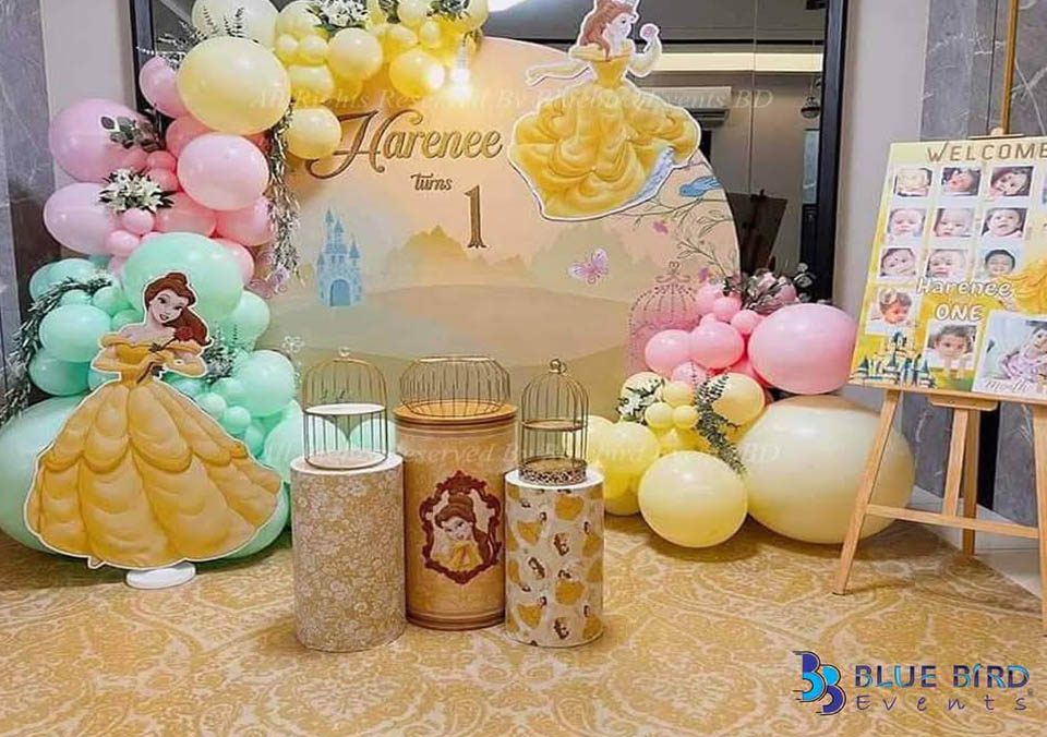Birthday decoration by Bluebird events bd